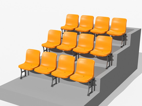 中空吹塑立装座椅-高靠背 中空吹塑立装座椅-高靠背