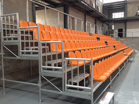 菊花扣式可拆卸拼装看台 菊花扣式可拆卸拼装看台