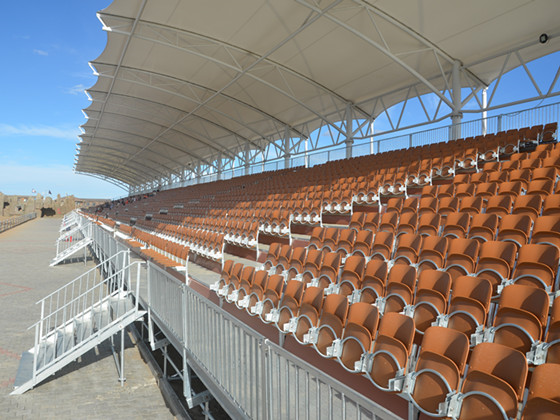 可拆卸拼装看台-注塑翻板 可拆卸拼装看台-注塑翻板