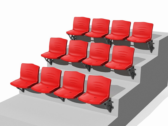 中空吹塑侧装座椅-中高靠背 中空吹塑侧装座椅-中高靠背