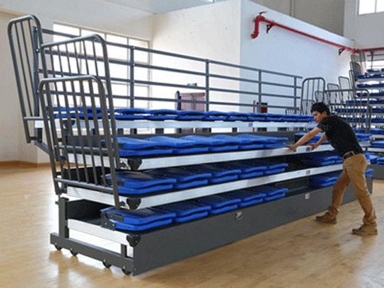 可移动式伸缩看台 可移动式伸缩看台