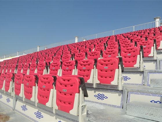 可拆卸拼装看台-带扶手翻板椅 可拆卸拼装看台-带扶手翻板椅