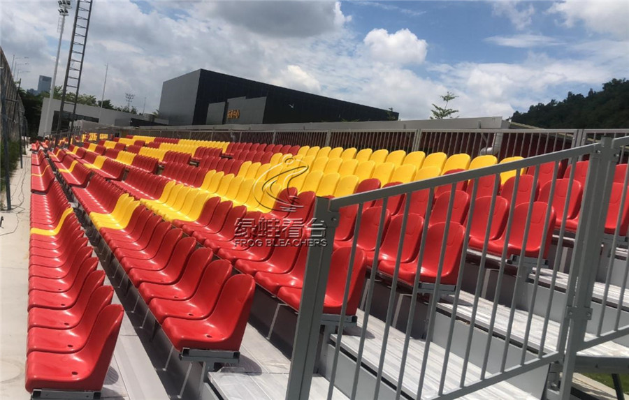 室外固定金属看台-中靠背座椅 室外固定金属看台-中靠背座椅