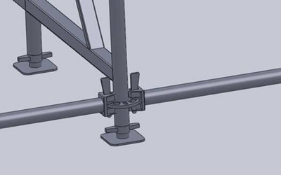 绿蛙菊花扣式可拆卸拼装看台