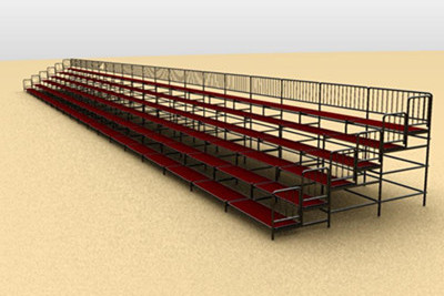 绿蛙菊花扣式可拆卸拼装看台
