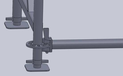 绿蛙菊花扣式可拆卸拼装看台