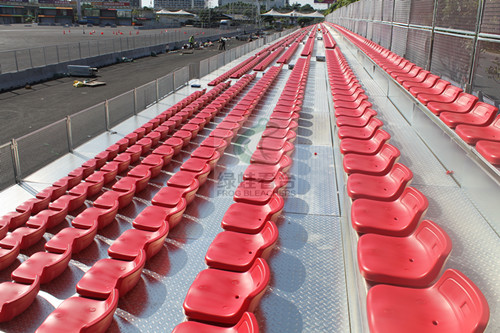 深圳机场国际车窗可拆卸拼装看台