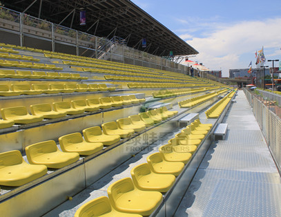 深圳机场国际车窗可拆卸拼装看台