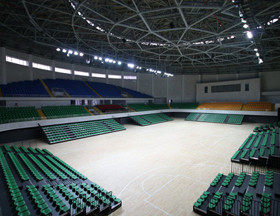 贵州师范学院体育馆看台座椅