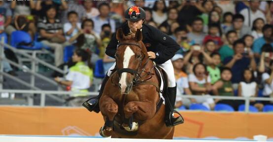 绿蛙看台正式亮相南京青奥会马术比赛