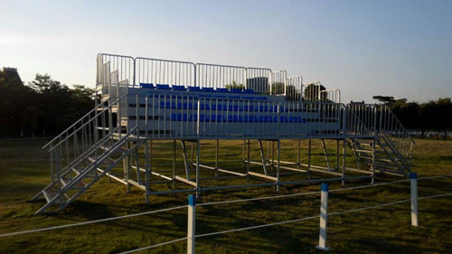 绿蛙看台亮相顺德顺峰山公园中法文化节