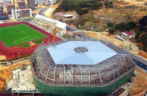 光泽县室内体育馆室内看台