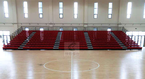 荆州中学新校区体育馆伸缩看台