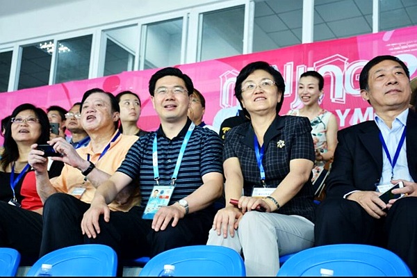 绿蛙看台正式亮相南京青奥会马术比赛