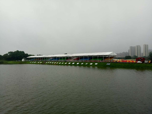 绿蛙协助中国赛艇大师赛成功举办