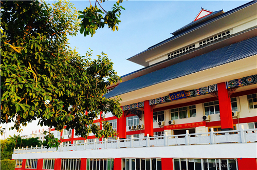 湛江市北大附属实验学校16层伸缩看台