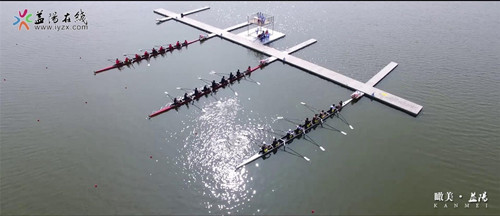 绿蛙协助中国赛艇大师赛成功举办