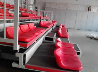 山西太原卫生学校实验室采购绿蛙伸缩看台