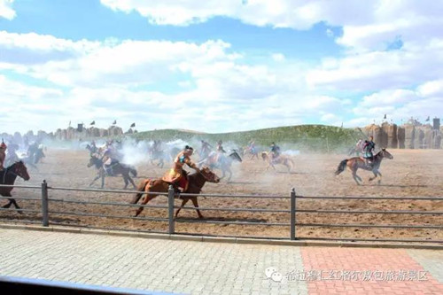 绿蛙看台在红格尔敖包邀您欣赏《漠南传奇》