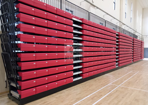 荆州中学新校区体育馆伸缩看台