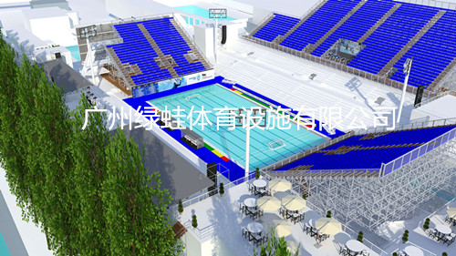 绿蛙看台成为FINA国际游泳联合会2017布达佩斯世界游泳锦标赛看台供应商