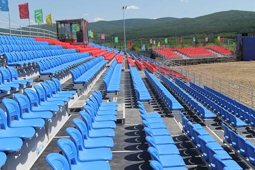 绿蛙拼装看台带您纵享阿尔山国际圣水节