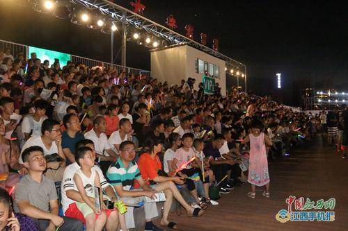 蛙看台邀您共赏《遇见武宁》大型实景水秀