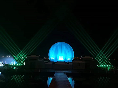 蛙看台邀您共赏《遇见武宁》大型实景水秀