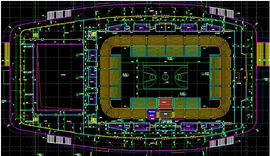 体育馆看台设计
