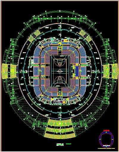 体育馆看台设计