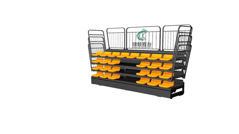 前置式低靠背座椅伸缩看台