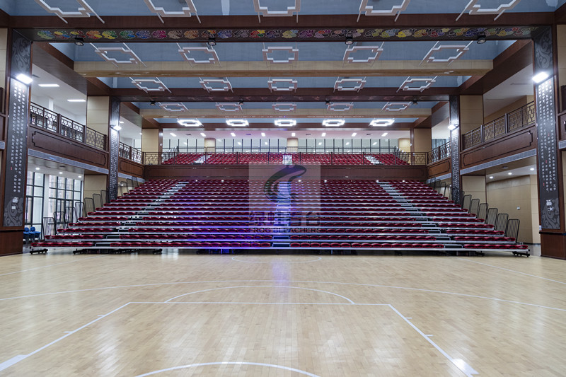 湛江北师大附属学校体育馆看台