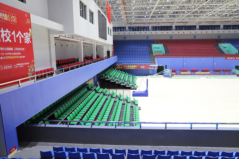 衡东奥体中心体育馆看台座椅