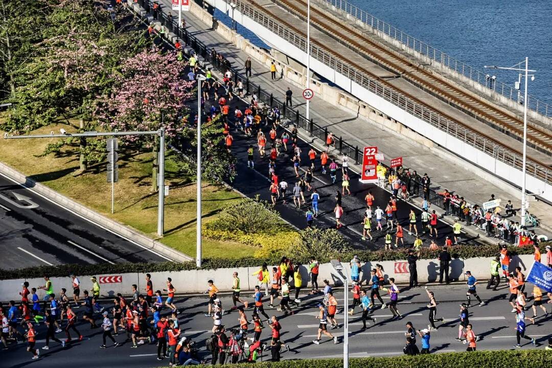 绿蛙看台与2019广州马拉松赛携手并进