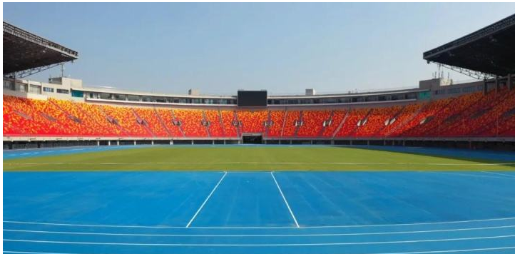 改造后的陕西省体育场