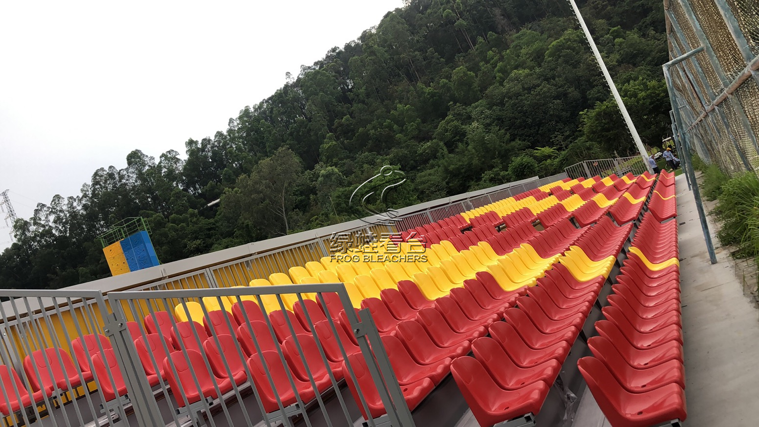 顺德足球协会室外固定金属看台