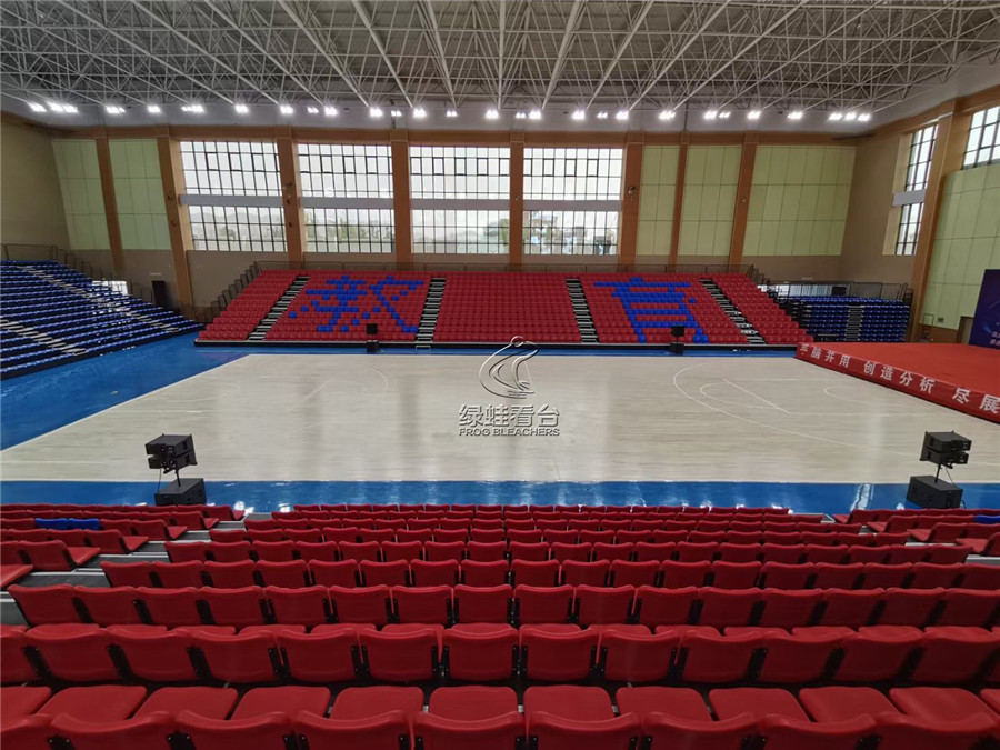 山丹新城区全民健身中心体育馆看台座椅