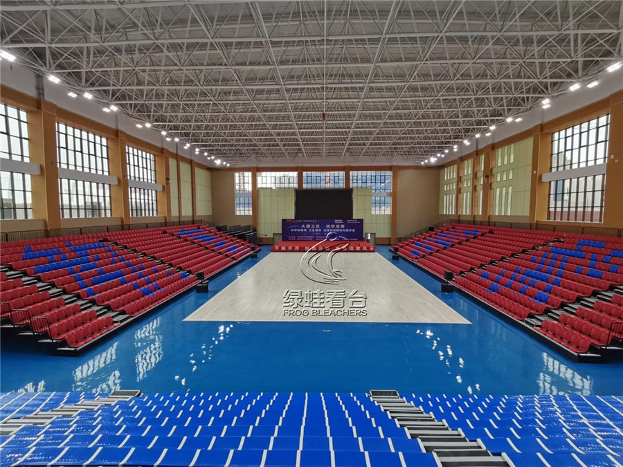 山丹新城区全民健身中心体育馆看台座椅