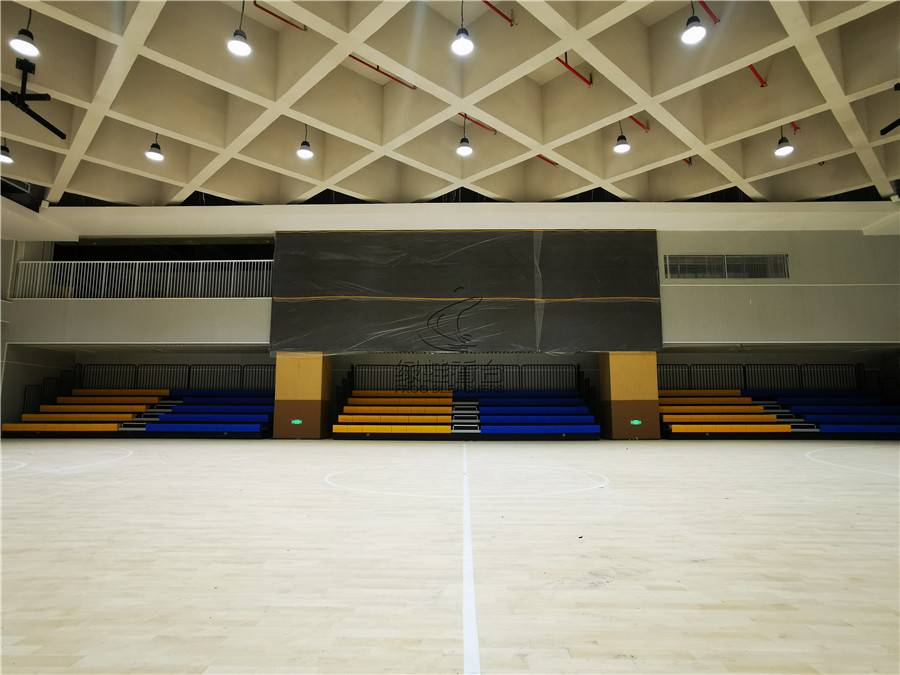 深圳沙壆学校体育馆看台座椅