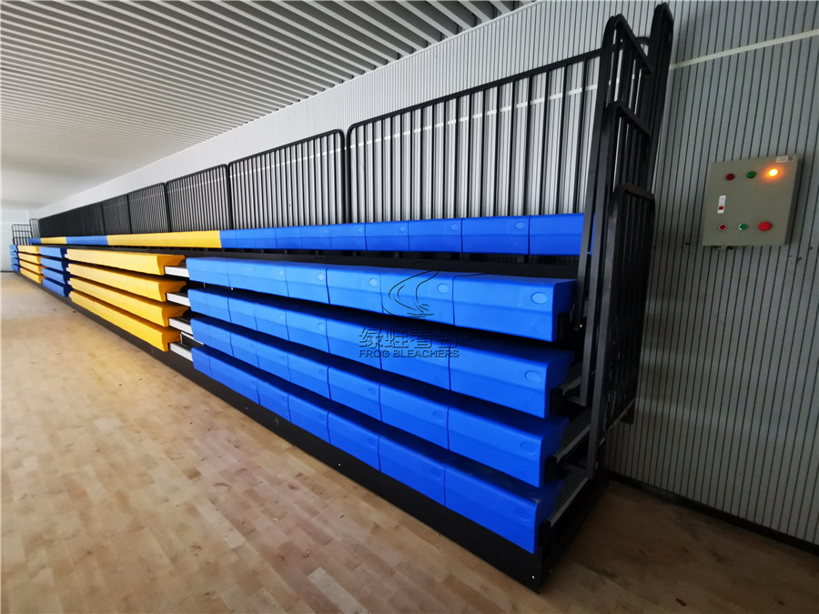 深圳沙壆学校体育馆看台座椅