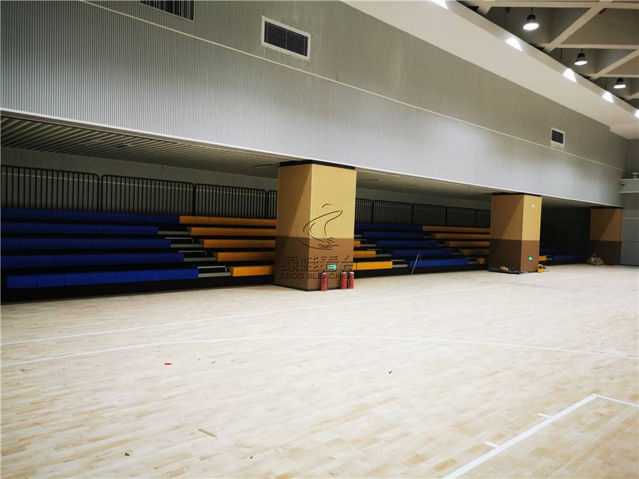 深圳沙壆学校体育馆看台座椅