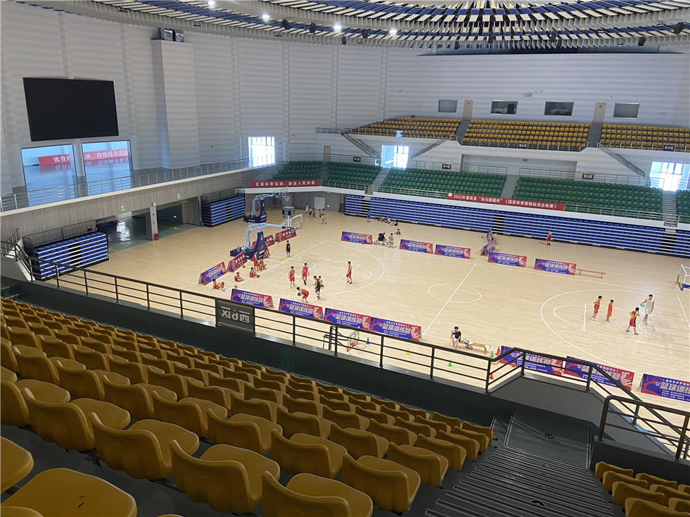 江苏灌南县体育馆看台座椅项目