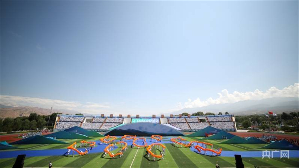绿蛙看台助力青海省第十八届运动会
