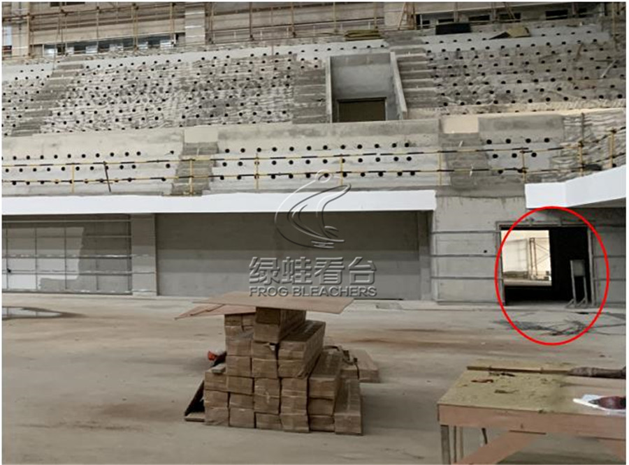 海南大学多功能综合体育馆看台座椅