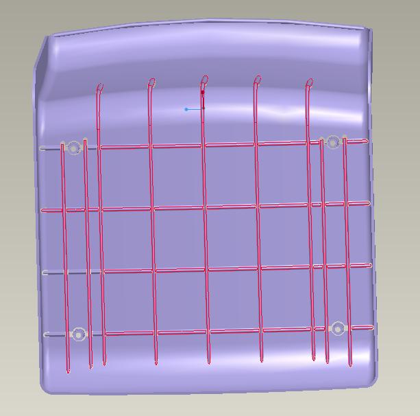 中靠背铝合金座椅-侧装