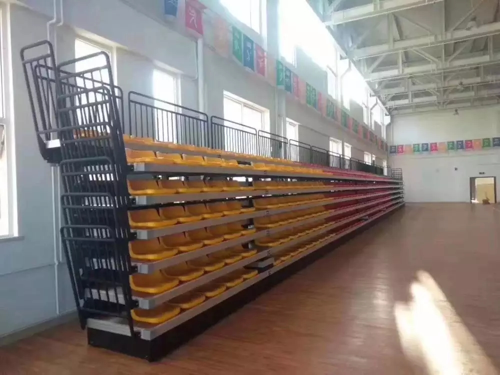 伸缩看台的机械部件