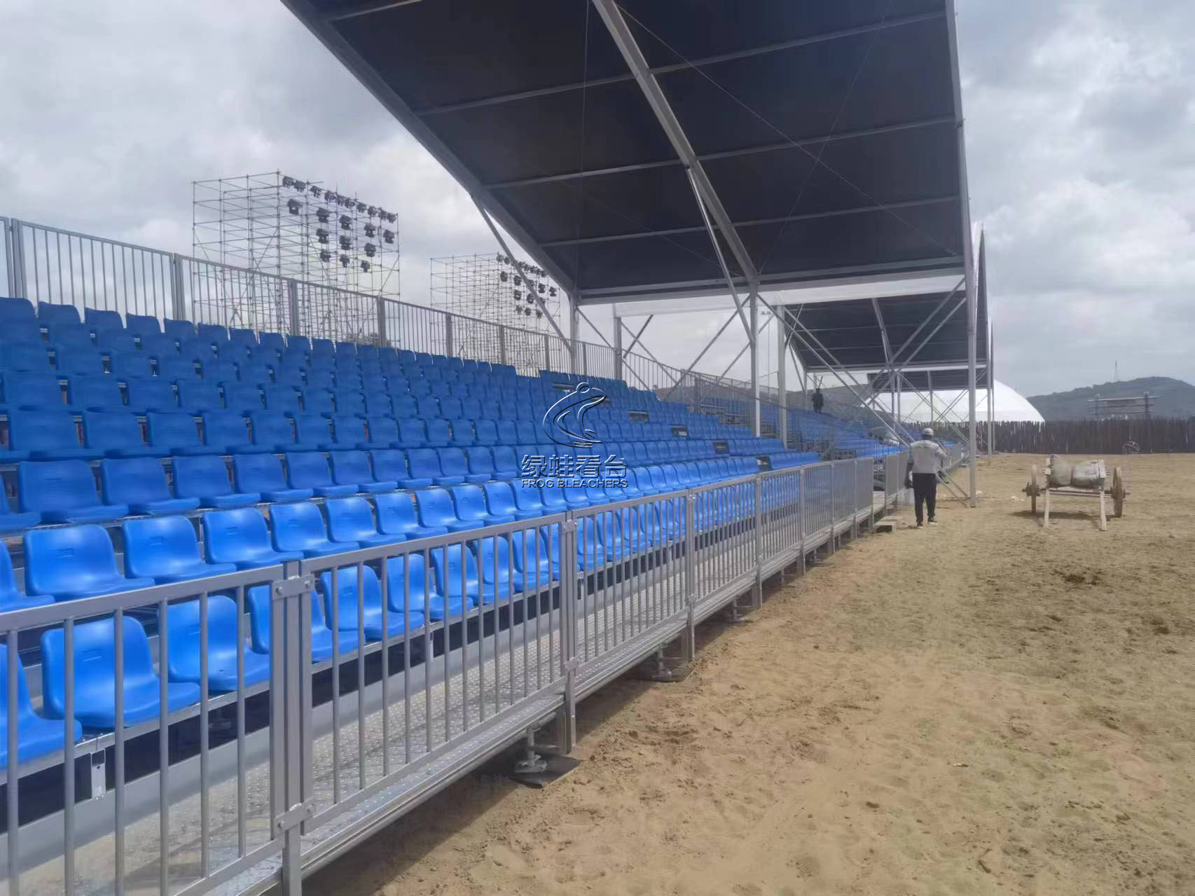 锡林郭勒草原景区看台座椅项目