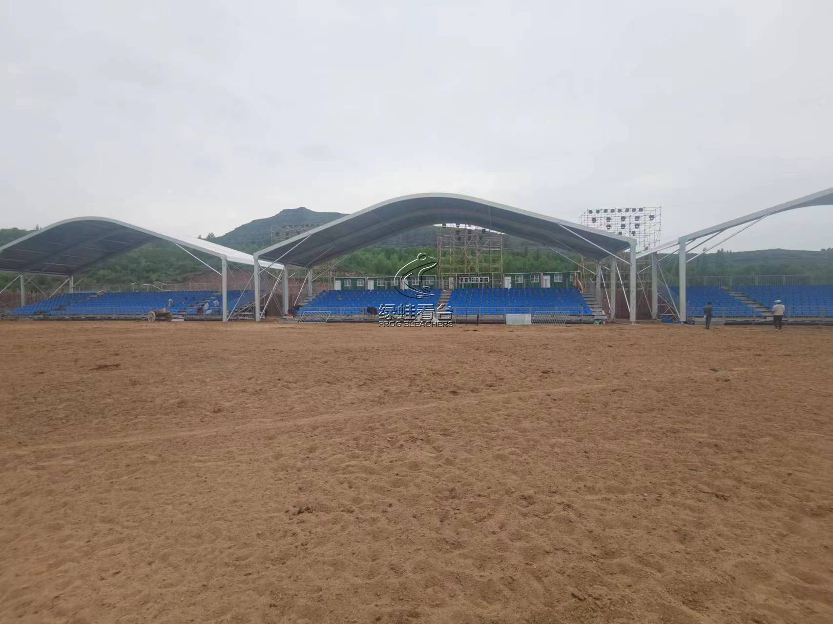 锡林郭勒草原景区看台座椅项目