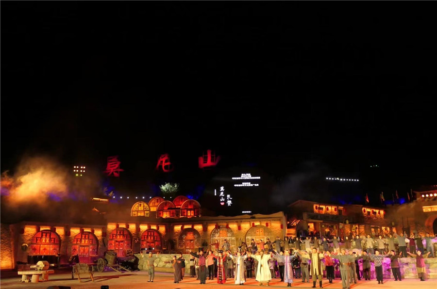 莫尼山景区演艺看台座椅项目