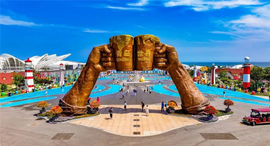 青岛国际啤酒节看台座椅